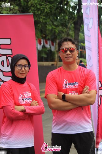 Race photo from Smartfren Run 2025 Vibes