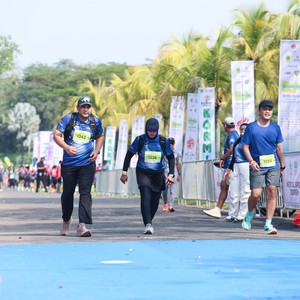 Race photo from BOGORUN 2026
