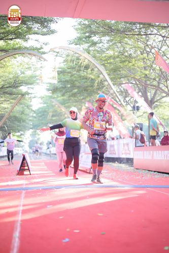 Race photo from Kediri Half Marathon 2024