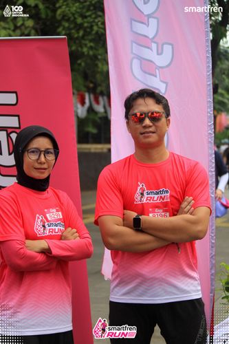 Race photo from Smartfren Run 2025 Vibes