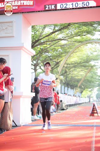 Race photo from Kediri Half Marathon 2024