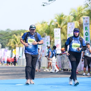 Race photo from BOGORUN 2026