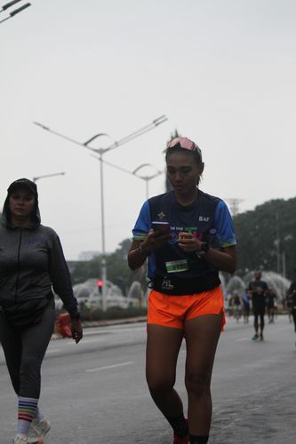 Race photo from Road to BAF Lions Run 2024