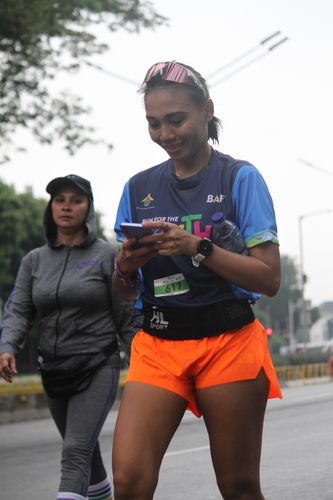 Race photo from Road to BAF Lions Run 2024