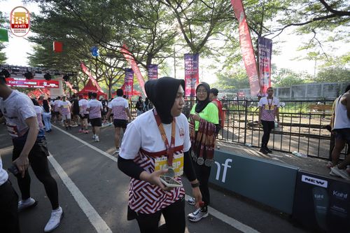 Race photo from Kediri Half Marathon 2024