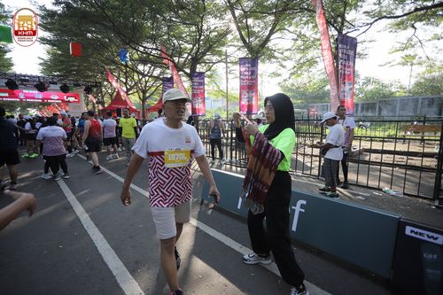 Race photo from Kediri Half Marathon 2024