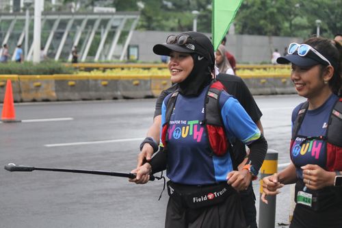 Race photo from Road to BAF Lions Run 2024