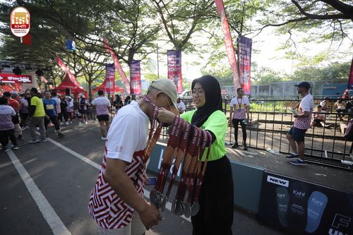 Race photo from Kediri Half Marathon 2024