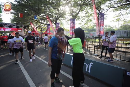 Race photo from Kediri Half Marathon 2024