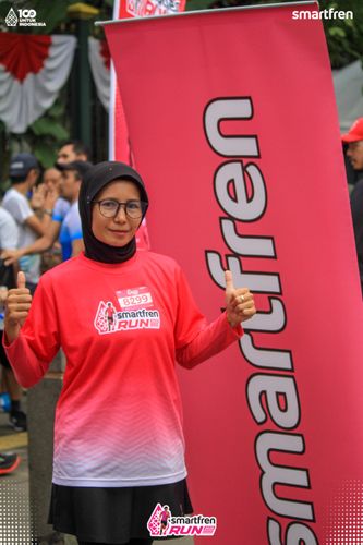 Race photo from Smartfren Run 2025 Vibes
