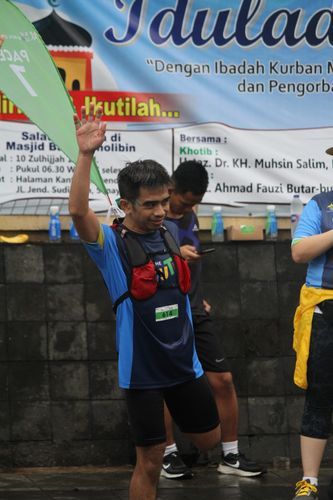 Race photo from Road to BAF Lions Run 2024