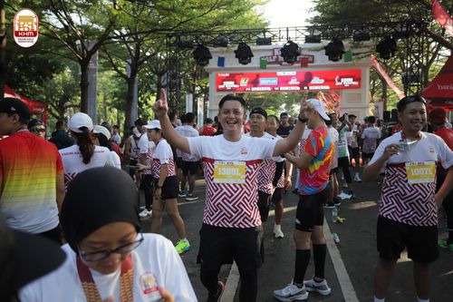 Race photo from Kediri Half Marathon 2024