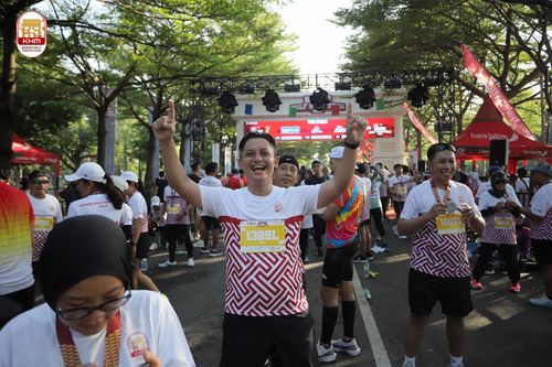 Race photo from Kediri Half Marathon 2024