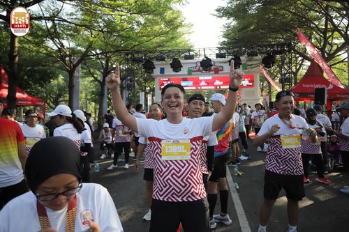 Race photo from Kediri Half Marathon 2024