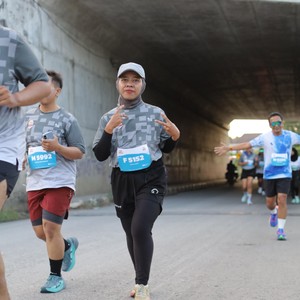 Race photo from KEDIRI HALF MARATHON 2026