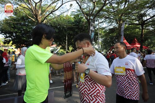 Race photo from Kediri Half Marathon 2024