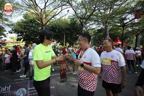 Race photo from Kediri Half Marathon 2024