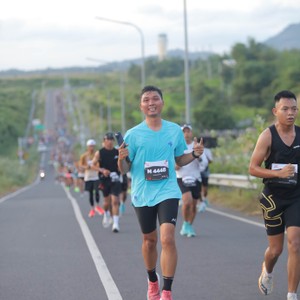 Race photo from KEDIRI HALF MARATHON 2026