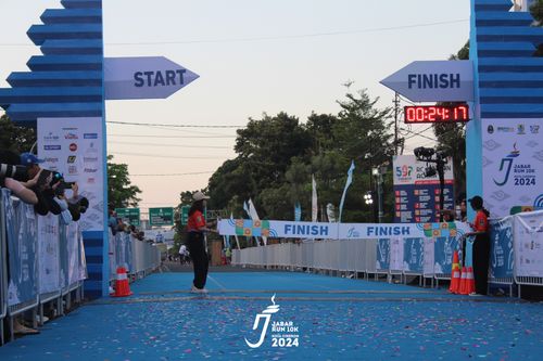 Race photo from Jabar Run 10K 2024