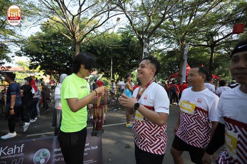 Race photo from Kediri Half Marathon 2024