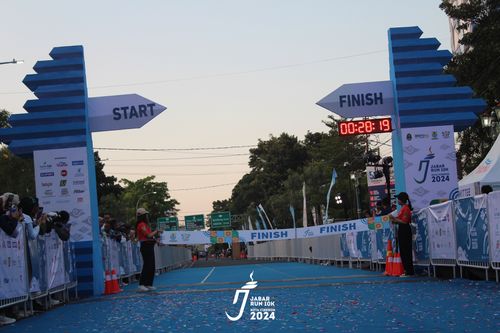 Race photo from Jabar Run 10K 2024