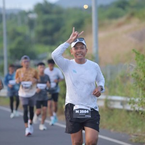 Race photo from KEDIRI HALF MARATHON 2026