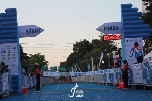 Race photo from Jabar Run 10K 2024