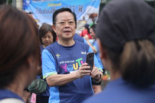 Race photo from Road to BAF Lions Run 2024