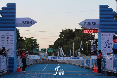 Race photo from Jabar Run 10K 2024