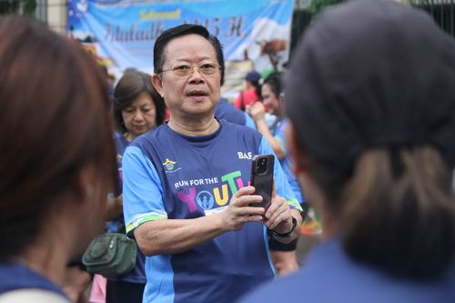 Race photo from Road to BAF Lions Run 2024