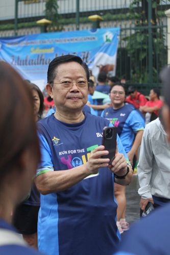 Race photo from Road to BAF Lions Run 2024