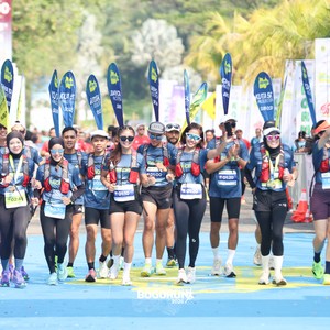 Race photo from BOGORUN 2026