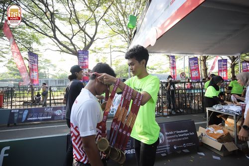 Race photo from Kediri Half Marathon 2024
