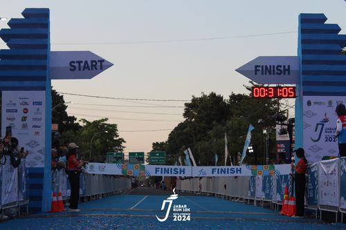 Race photo from Jabar Run 10K 2024