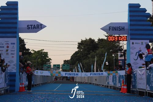 Race photo from Jabar Run 10K 2024