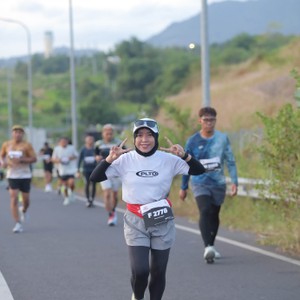 Race photo from KEDIRI HALF MARATHON 2026