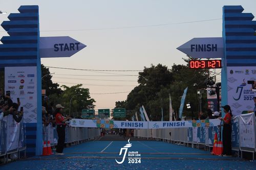 Race photo from Jabar Run 10K 2024