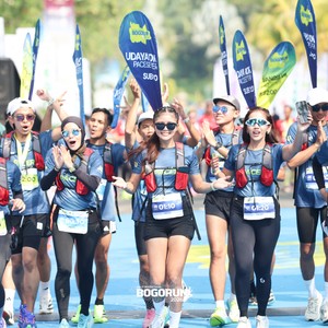 Race photo from BOGORUN 2026