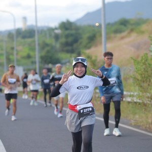 Race photo from KEDIRI HALF MARATHON 2026