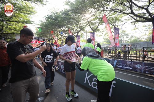 Race photo from Kediri Half Marathon 2024