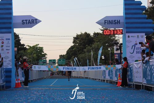 Race photo from Jabar Run 10K 2024
