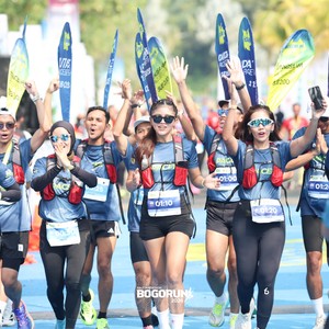 Race photo from BOGORUN 2026
