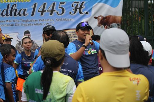 Race photo from Road to BAF Lions Run 2024