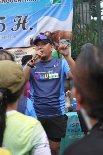 Race photo from Road to BAF Lions Run 2024