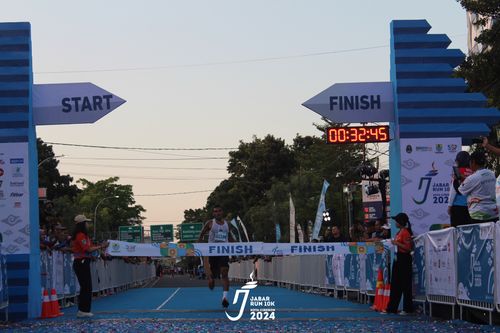 Race photo from Jabar Run 10K 2024