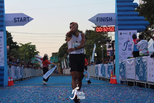 Race photo from Jabar Run 10K 2024