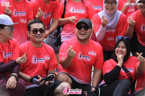 Race photo from Smartfren Run 2025 Vibes