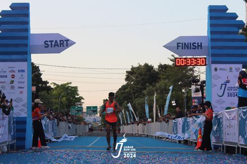 Race photo from Jabar Run 10K 2024