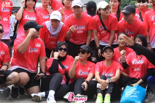 Race photo from Smartfren Run 2025 Vibes