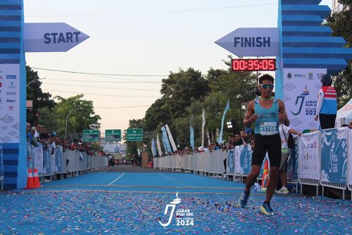 Race photo from Jabar Run 10K 2024